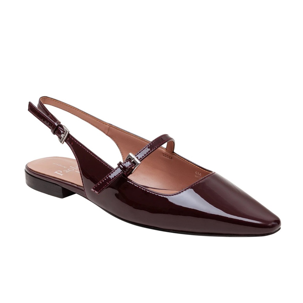 Linea Paolo Celeste Slingback pointed toe